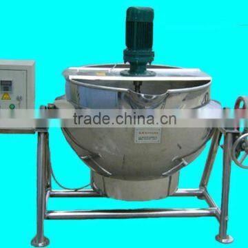 200L gas jacket kettle with mixer