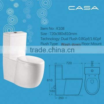 For sale China Chaozhou Casa sanitary specialized OEM hotel room toilet