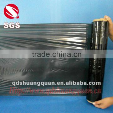 LLDPE plastic stretch wrap film for packing black
