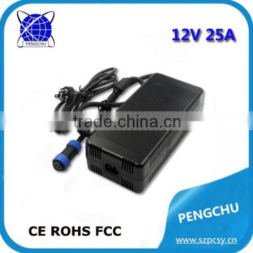 110V -240V Input Voltage and 12V 25A led power supply high voltage transformer 300W