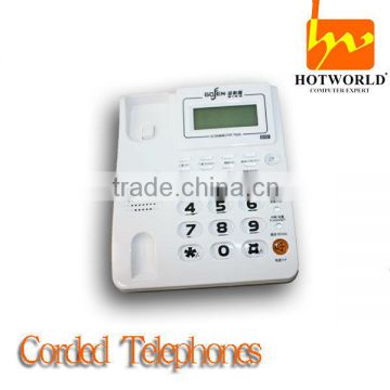 Good design of Corded caller id telephone, easy to use in office and home