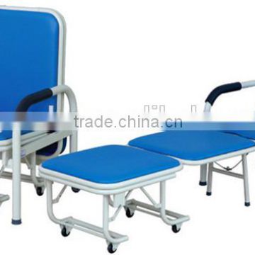 DW-MC101 Accompanying chair hospital sofa bed for patient Carer,Sillon manual y plegable de multifuncion