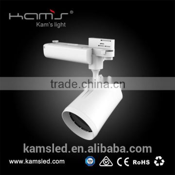 Shenzhen KAMS white and black color 15W / 20W / 30W cob led track light