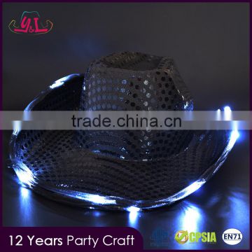 2016 Fashion Accessory Lighting Led Hat Light Up Cowboy Hat Parties Party Supplies