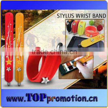 Promotional touch pens for mobile, bracelet shaped touch pens