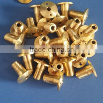 oem high quality and best price knurled brass thumb screw made in china