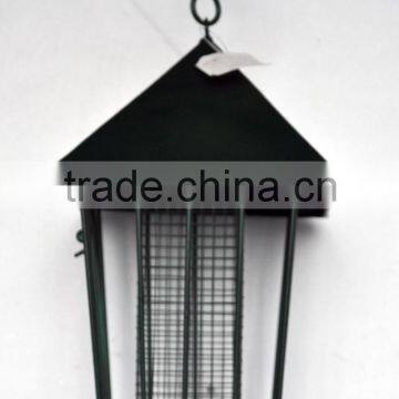 Metal window bird feeder