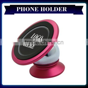 2016 Hot Sale Portable Mini Magnetic Universal Car Mount Holder With 360 Degree Rotating