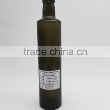 Wholesales Food Use Green 500ML Glass Bottle For Olive Oil