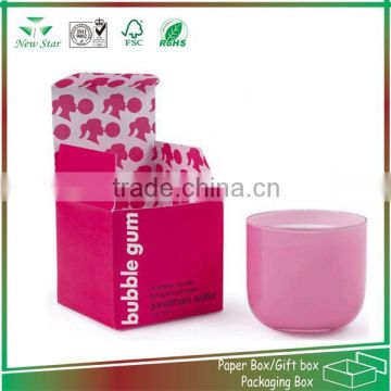custom gift packaging paper candle box exporter