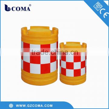 portable plastic water filled traffic road barrier