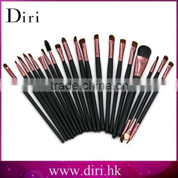 Hot selling Rose Golden Pro 20pcs makeup brush set eyelash extension brush