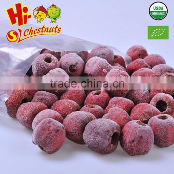 organic frozen hawthorn berry healthy food frozen fruit