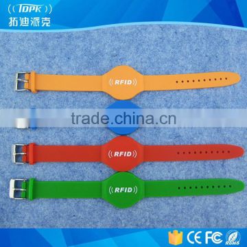 Tamper proof promotion chip wristband with rfid