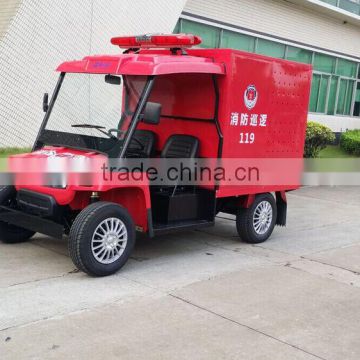Top quality popular electric mini fire truck 4 wheel fire fighting vehicle