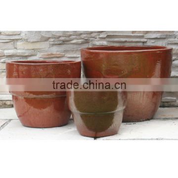 [Ecova Shop] Vietnam Glazed Ceramic pottery planters