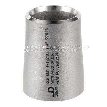 A403 B16.9  stainless seamless concentrate reducer