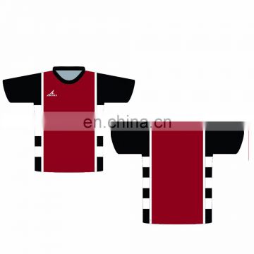new design cheap custom rugby jersey in low MOQ