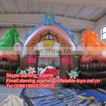 Outdoors Inflatable Garden Park Entrance Arch Wall for Sale