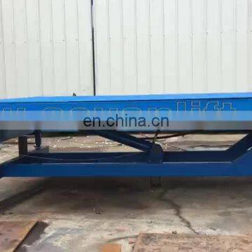 7LGQ Shandong SevenLift small quantity order hydraulic ramp warehouse used stationary hydraulic dock leveler in pit