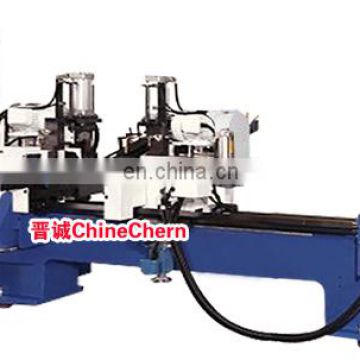 Metal pipe/round robs two-headed chamfering machine