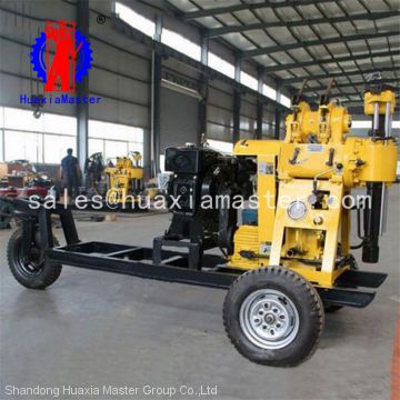 Small portable full hydraulic  drilling rig   portable digging machines  borehole drilling machine for water well