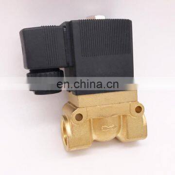 50bar high pressure high temperature solenoid valve 1/4 3/8 1/2 BSP 12V 24V DC AC220V N.C 5404 PTFE pilot brass valve
