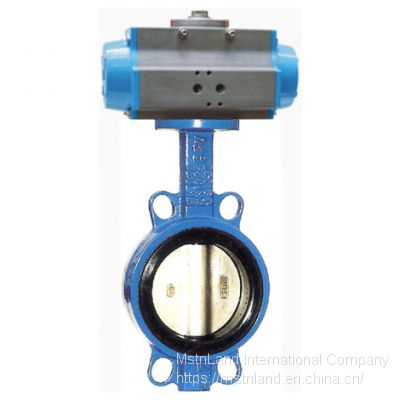 Mstnland PNEUMATIC WAFER TYPE CONCENTRIC BUTTERFLY VALVE