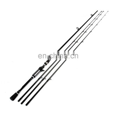 1.98m 2.1m 2.4m 2.7m Double-section carbon lure fishing rod with straight handle