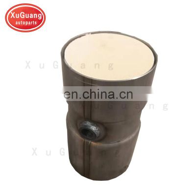 Hot Sale Factory price universal round canned catalytic converter with sensor hole