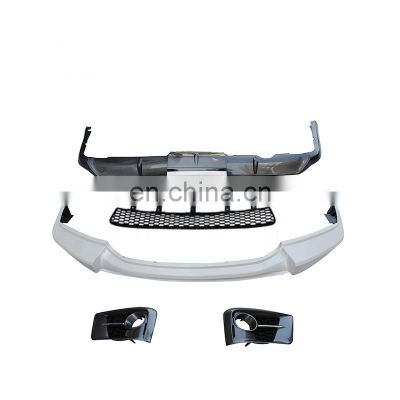 Front and Rear Bumper Spoiler Lip Grille Fog Lamp Frame Small Body Kit and Air-inlet Grille for Sport LX570 LEXUS 5702010-2015
