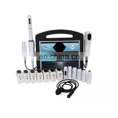 Portable Hifu 4D Machine 12 Lines Face Lift Tightening Wrinkle Removal Body Slimming facelift 4D 12 lines hifu machine