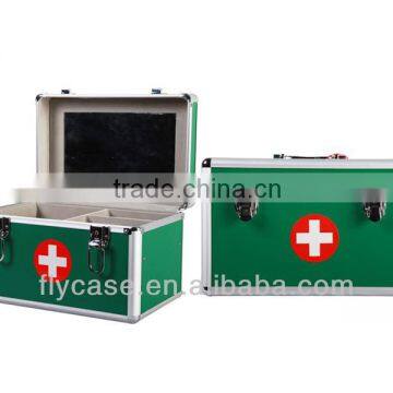 high quality home/office aluminum first aid kit,aluminum medical boxes and case