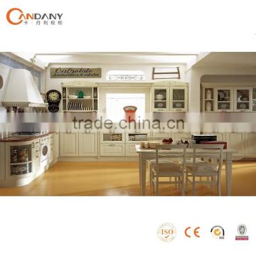 Country style modern kitchen cabinet,kitchen cabinet tempered glass