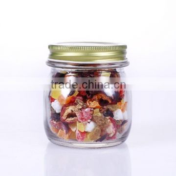 hot sale engrave mason glass jar with tin lid                        
                                                Quality Choice