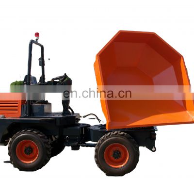 Chinese cheap price hydraulic Mini  FCY30 3 ton earth transfer site dumper for constructed