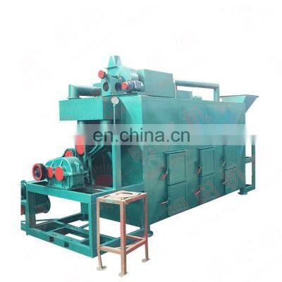 wood sawdust carbonizing furnace / charcoal powder making machine