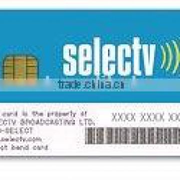 Select TV contact smart card