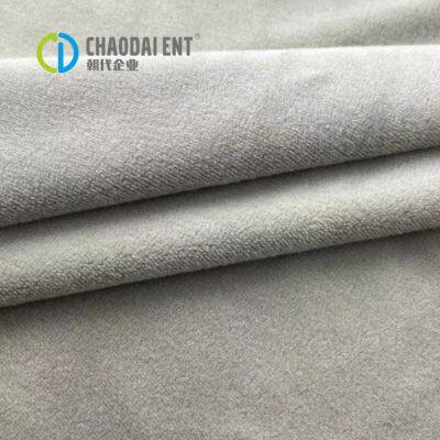 High quality customized flannel recycled polyester spandex fabric stretch for Scarves fleece coats