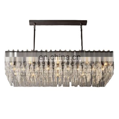 customized modernized crystallized LED chandelier light creative nordic gold chandeliers