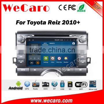 Wecaro WC-TR8032 android 5.1.1 car radio gps for toyota reiz dvd navigation multimedia system WIFI 3G Playstore