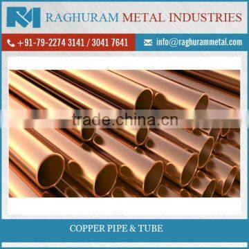 Good Quality and A Grade Copper Pipe and Tube at Cheapest Rate