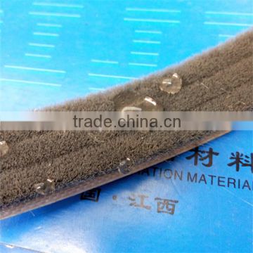 Silicone Wool pile seal weather strip for door and window