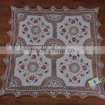 handmade crochet table cloth home texitle
