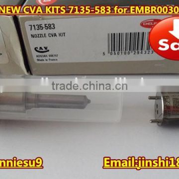 Genuine & New D*elphi Common Rail Nozzle CVA Kits 7135-583 for EMBR00301D A6710170121
