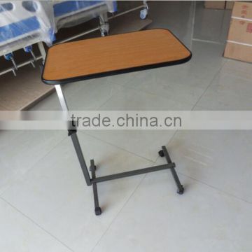 Nursing bed patients can lift the table can be moved to learn table bedside table portable medical rehabilitation table