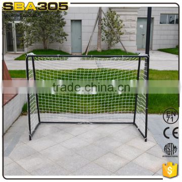 portable metal football goal posts with net