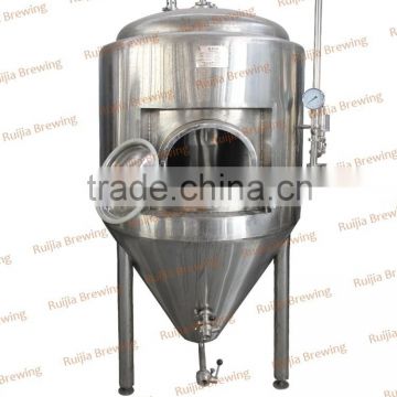 Short lead time dimple plate 1000 liter beer fermentation tank