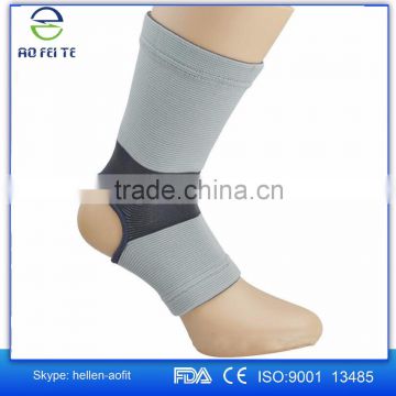 High Quality Nylon Ankle Compression Sleeve OEM For Running Different Size