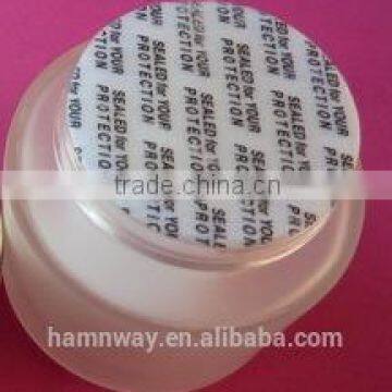 bottle neck foam lid seal sticker